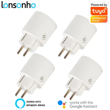 Lonsonho Smart Plug WiFi Smart Socket 16A EU Plug Power Monitor Alexa Google Home Mini Compatible Tuya Smart Home Smartlife
Lonsonho Smart Plug WiFi Smart Socket 16A EU Plug Power Monitor Alexa Google Home Mini Compatible Tuya Smart Home Smartlife