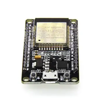 100pcs/lot ESP32 ESP-32 ESP32S Wireless WiFi Bluetooth Development Board Micro USB Dual Core Power Amplifier Filter Module 
100pcs/lot ESP32 ESP-32 ESP32S Wireless WiFi Bluetooth Development Board Micro USB Dual Core Power Amplifier Filter Module