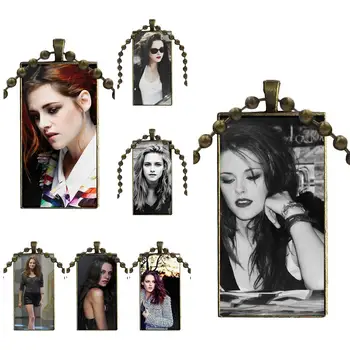 EJ Glaze For Women Men American Ultra Kristen Stewart Bronze Color Glass Cabochon With Rectangle Shaped Pendant Choker Necklace
EJ Glaze For Women Men American Ultra Kristen Stewart Bronze Color Glass Cabochon With Rectangle Shaped Pendant Choker Necklace