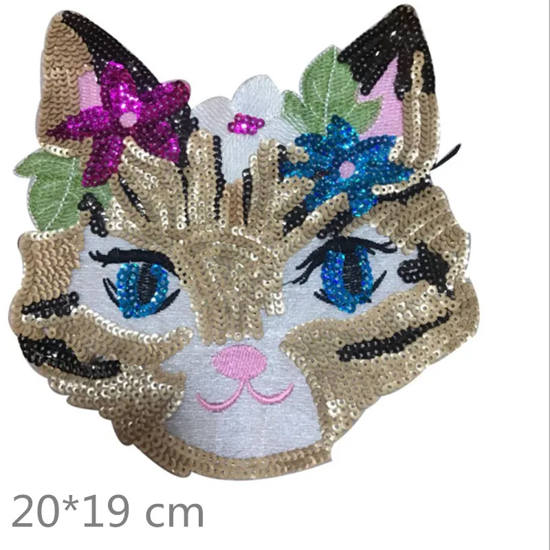 Cat Sequin Cloth Patch Cat Bead Cloth Patch Animal Cloth Patch Embroidered Edge Accessories 
Cat Sequin Cloth Patch Cat Bead Cloth Patch Animal Cloth Patch Embroidered Edge Accessories