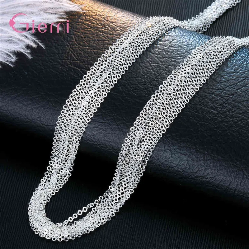 20PCS/lot 18 Inches Wholesale Original 925 Sterling Silver Square O Chain Necklace For Women Men Unisex Lobster Clasps Chains
20PCS/lot 18 Inches Wholesale Original 925 Sterling Silver Square O Chain Necklace For Women Men Unisex Lobster Clasps Chains