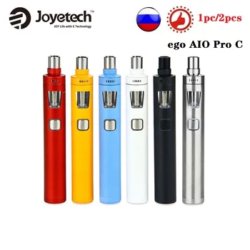 Original Joyetech ego AIO Pro C Starter Kit with 4ml Tank Electronic Cigarettes Kit NO 18650 Battery e-cig Vape Kit Vs ijust 3
Original Joyetech ego AIO Pro C Starter Kit with 4ml Tank Electronic Cigarettes Kit NO 18650 Battery e-cig Vape Kit Vs ijust 3