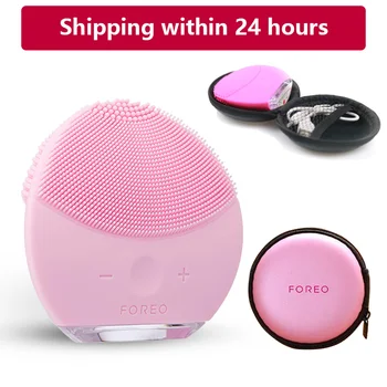 Foreo Luna Mini 2 Electric Facial Cleansing brush Pore Cleaner Apparatus Blackhead Removal Silicone Washing instrument