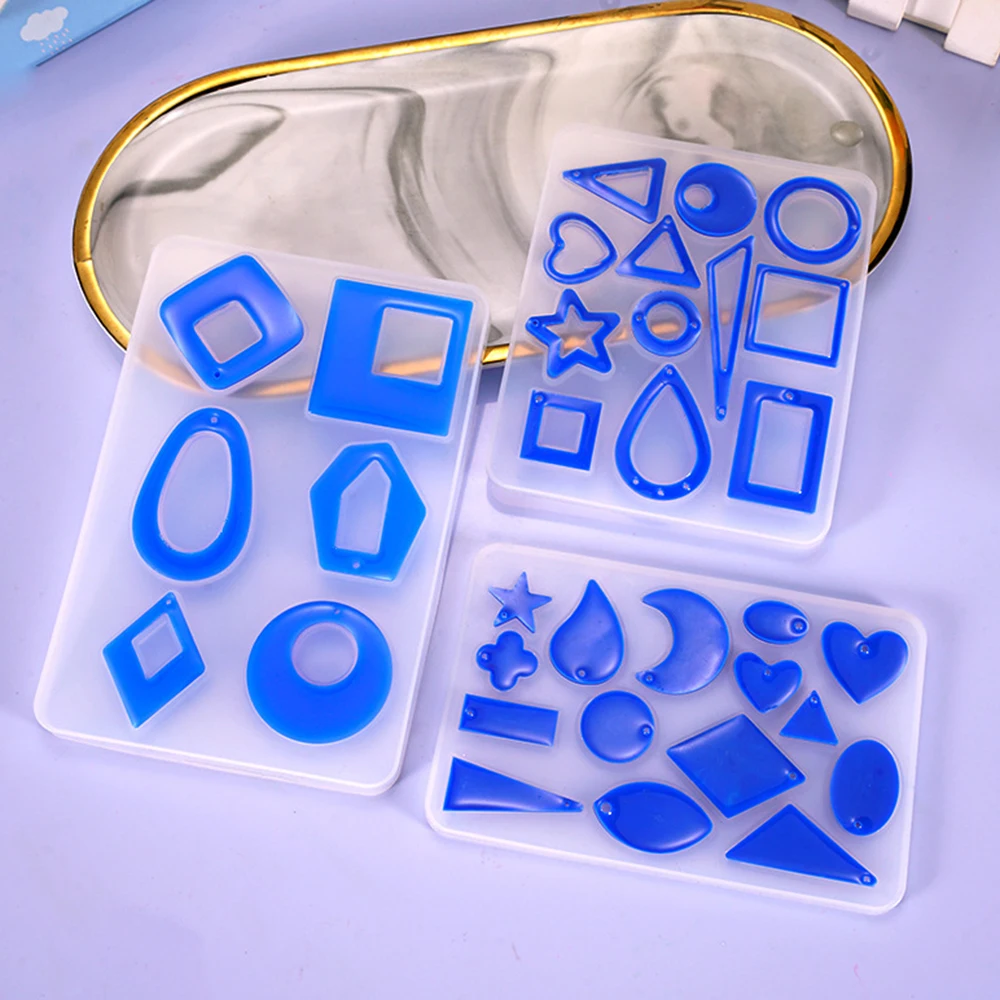 1Pc Geometric Translucent Pendant Necklace Silicone Mold DIY Jewelry Making Tool Resin Molds UV Epoxy Decorative Craft Mold
1Pc Geometric Translucent Pendant Necklace Silicone Mold DIY Jewelry Making Tool Resin Molds UV Epoxy Decorative Craft Mold