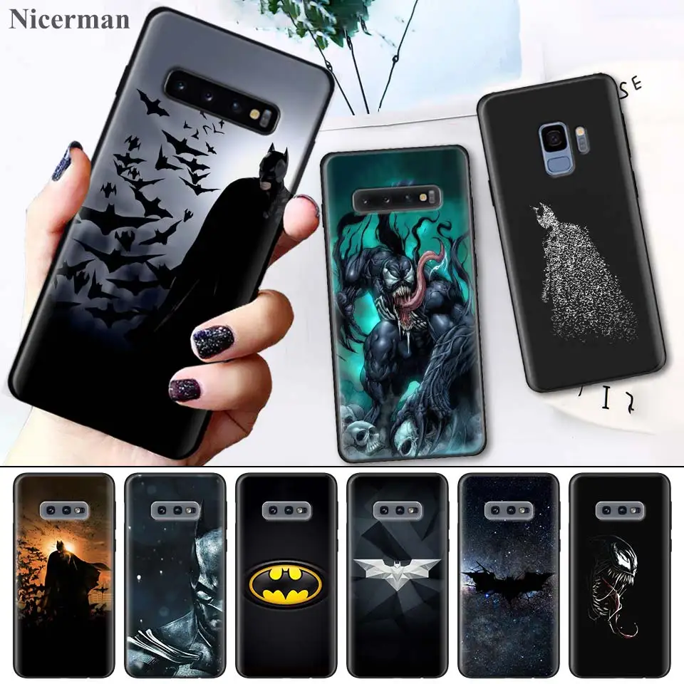 Case Cover Coque for Samsung Galaxy S8 S9 S10 S10e 5G Note 8 9 10 5G Plus S7 S7 Edge S8+ S9+ S10+ Batman And Venom Back Shell
Case Cover Coque for Samsung Galaxy S8 S9 S10 S10e 5G Note 8 9 10 5G Plus S7 S7 Edge S8+ S9+ S10+ Batman And Venom Back Shell