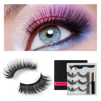 Makeup 3 Pairs Of Magnetic Eyelashes Magnetic Eyeliner Natural Long Eyelashes Tweezers Gift Set Lasting Box Eyelash Waterpr L4R9
Makeup 3 Pairs Of Magnetic Eyelashes Magnetic Eyeliner Natural Long Eyelashes Tweezers Gift Set Lasting Box Eyelash Waterpr L4R9