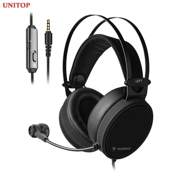 UNITOP NUBWO N7 Gaming Headset 3.5MM Deep Bass Headphones On Ear Earphone With Mic For PS4 Xbox One PC Smart Phone Gamer 
UNITOP NUBWO N7 Gaming Headset 3.5MM Deep Bass Headphones On Ear Earphone With Mic For PS4 Xbox One PC Smart Phone Gamer
