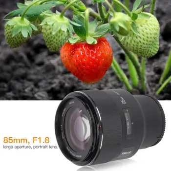 Meike 85mm f1.8 Large Aperture Full-frame Manual Focusing Portrait Mid-Range Lens for Sony A6400 A7 A7R3 A9 E Mount Cameras
Meike 85mm f1.8 Large Aperture Full-frame Manual Focusing Portrait Mid-Range Lens for Sony A6400 A7 A7R3 A9 E Mount Cameras
