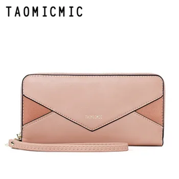 Fashion lady hand holding wallet new zipper mobile wallet female Korean version of stitching long portable wallet Lady's wallet
Fashion lady hand holding wallet new zipper mobile wallet female Korean version of stitching long portable wallet Lady's wallet