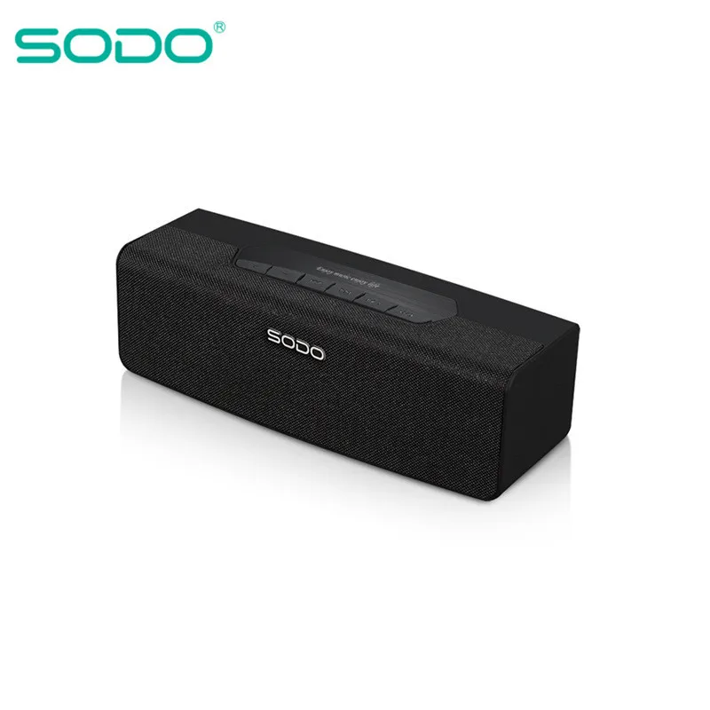 Wireless Bluetooth Speaker SODO Portable with HD Sound and Bass Built-in Mic Compatible Phone Tablet TV | Электроника