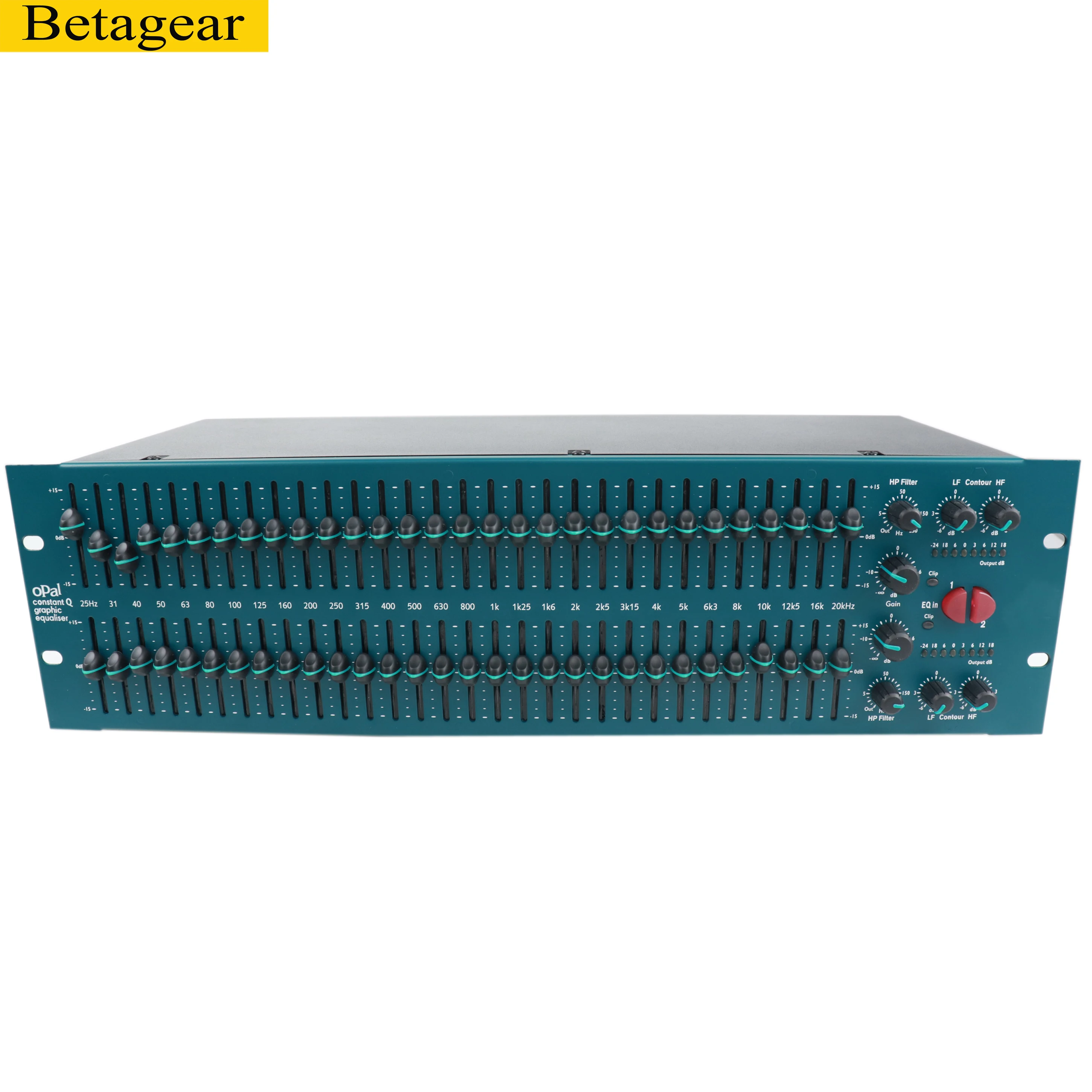 Betagear 31 band stereo graphic equaliser EQ FCS966 speaker management graphic equalizer audio graphic eq professional audio
Betagear 31 band stereo graphic equaliser EQ FCS966 speaker management graphic equalizer audio graphic eq professional audio