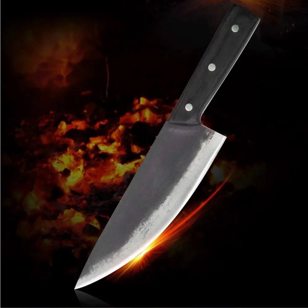 XYj Manual Forging Butcher Kitchen Knife Tools Chef's Meat Cleaver Butcher Knife Vegetable Cutter Black handle Accessories Tool
XYj Manual Forging Butcher Kitchen Knife Tools Chef's Meat Cleaver Butcher Knife Vegetable Cutter Black handle Accessories Tool