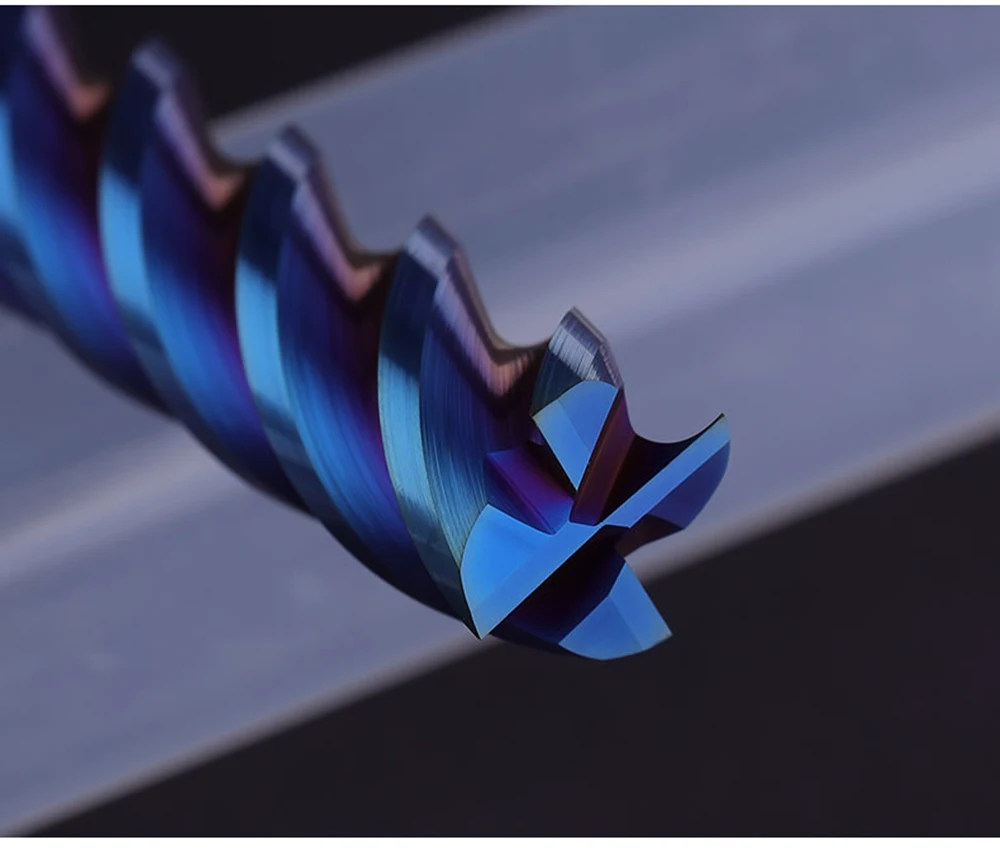 Carbide Four Flutes Square End Mill Carbide Four Flutes Square End Mill