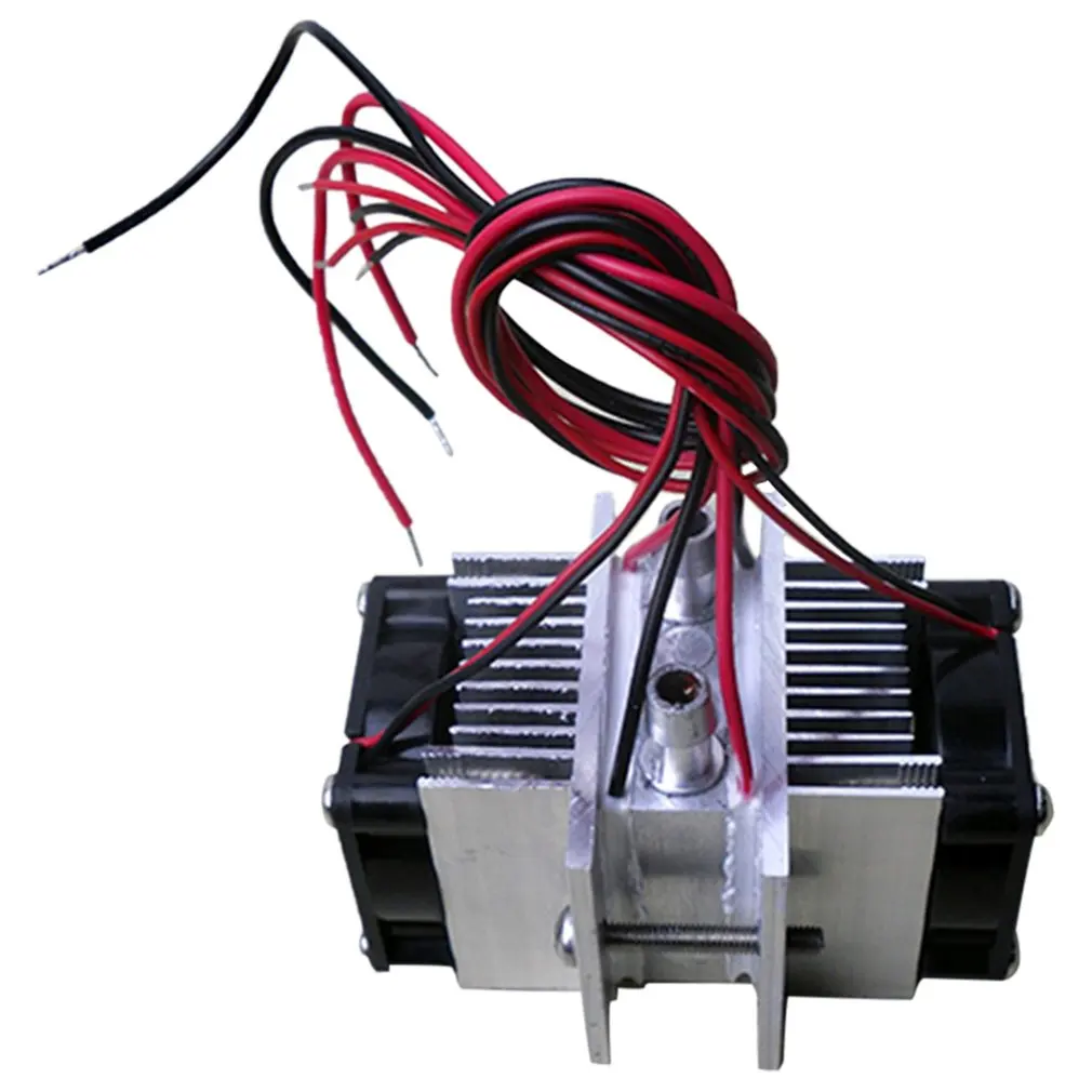 DIY Cooling Kits Thermoelectric Peltier Refrigeration Cooling System Water Cooling + Fan + 2Pcs TEC1-12706 Coolers
DIY Cooling Kits Thermoelectric Peltier Refrigeration Cooling System Water Cooling + Fan + 2Pcs TEC1-12706 Coolers