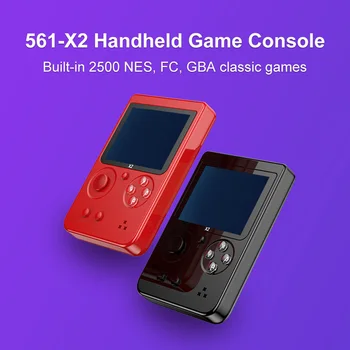 X2 Nostalgic 2.8 inch LCD Mini Retro Game Console Mini Handheld 2500 Gaming Video Player for NES for FC for GBA Games console
X2 Nostalgic 2.8 inch LCD Mini Retro Game Console Mini Handheld 2500 Gaming Video Player for NES for FC for GBA Games console