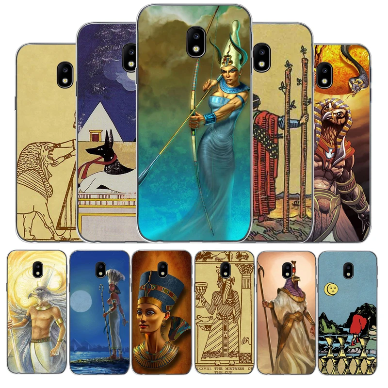 Египет таинственный Таро Divination чехол для Samsung J3 J4 J5 J6 J7 J8 Plus 2017 2016 2018 J7MAX Версия США