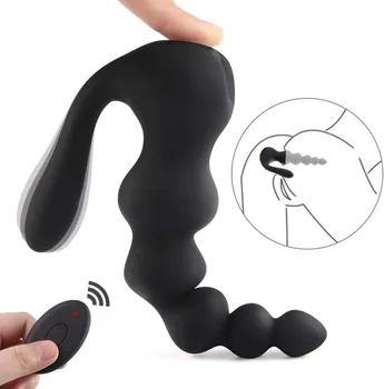 Wireless Vibrating Prostate Massager for Man Women Waterproof Stimulator Plug Multi Stimulation Patterns USB Charging
Wireless Vibrating Prostate Massager for Man Women Waterproof Stimulator Plug Multi Stimulation Patterns USB Charging