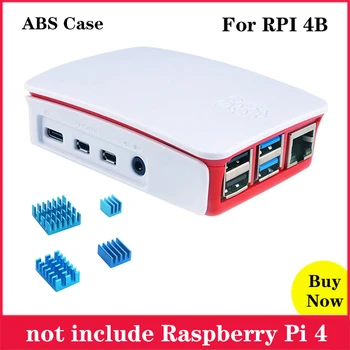 New Arrival Raspberry Pi 4 ABS Case White-red Black ABS Plastic Case Box Enclosure for Raspberry Pi 4 Model B
New Arrival Raspberry Pi 4 ABS Case White-red Black ABS Plastic Case Box Enclosure for Raspberry Pi 4 Model B
