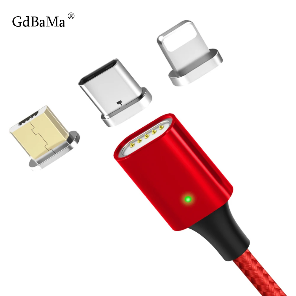 New Micro USB Type C Magnetic Cable Magnet Phone USB Cable Quick Charger 1m 2m 3A Fast Charge Cord for Android Mobile Phone Wire
New Micro USB Type C Magnetic Cable Magnet Phone USB Cable Quick Charger 1m 2m 3A Fast Charge Cord for Android Mobile Phone Wire