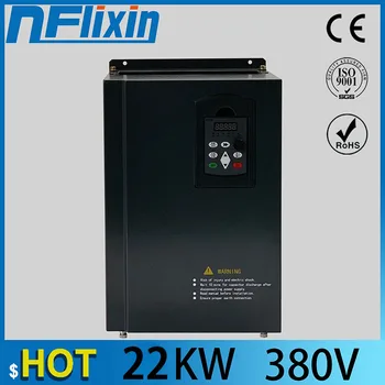 VFD 380V 22KW Variable Frequency Inverter of Triple (3) Phase for Motor Speed Control
VFD 380V 22KW Variable Frequency Inverter of Triple (3) Phase for Motor Speed Control