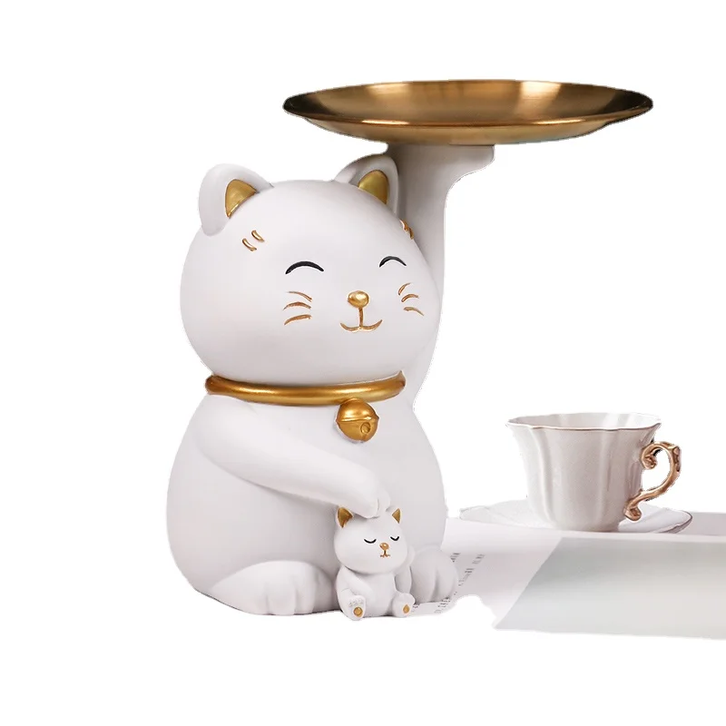 living room porch Zhaocai cat storage decoration key placement table desktop wine cabinet office decoration housewarming gift
living room porch Zhaocai cat storage decoration key placement table desktop wine cabinet office decoration housewarming gift