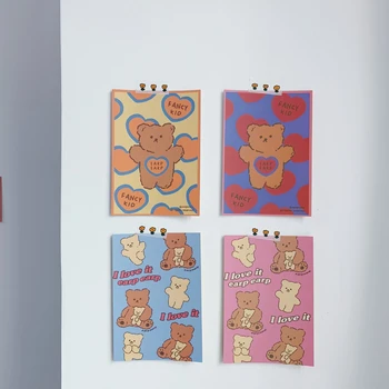 Ins Cartoon Bear Cute Postcard Greeting Card Multi-function Double Sided Thank You Blessing Card Room Wall Decorative Sticker
Ins Cartoon Bear Cute Postcard Greeting Card Multi-function Double Sided Thank You Blessing Card Room Wall Decorative Sticker