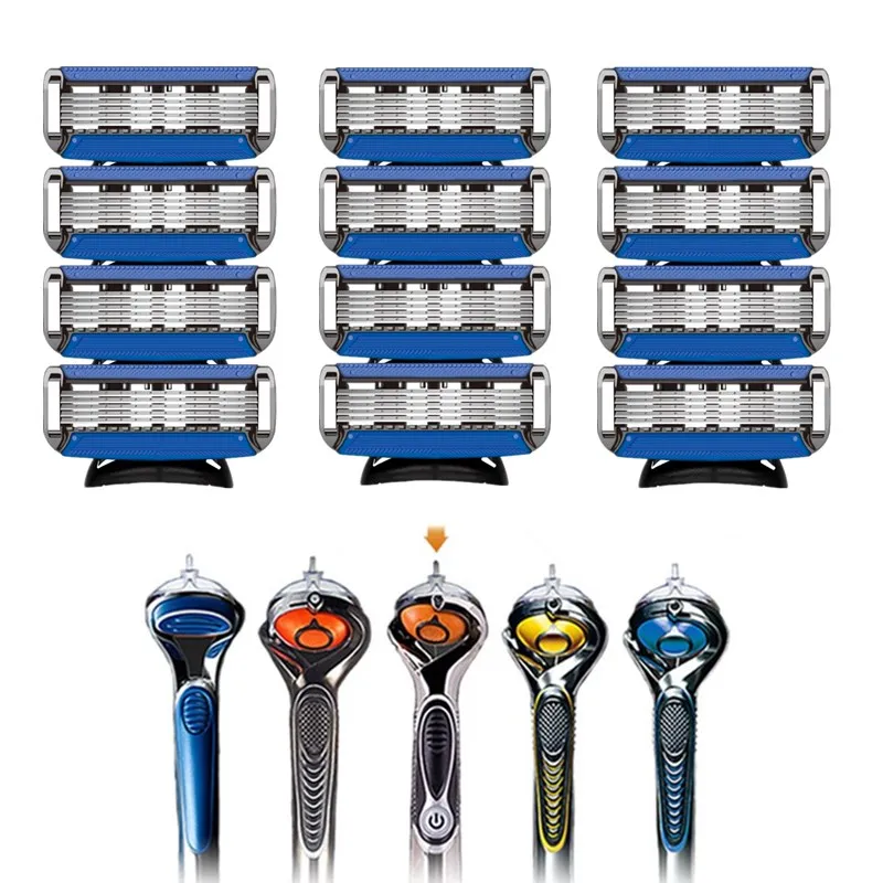 TFLYSHAVE Gillet te Fusion Men Manual Shaving Razor 5 Layers Face Care Classical Razor Blades Safety Shaving Razor Holder
TFLYSHAVE Gillet te Fusion Men Manual Shaving Razor 5 Layers Face Care Classical Razor Blades Safety Shaving Razor Holder
