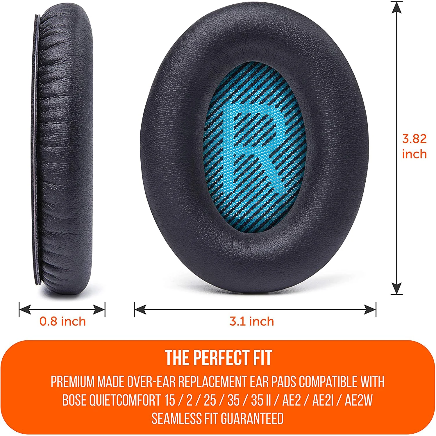 Sheepskin Headset Foam Cusion Replacement for BOSE QC35 QC25 QC15 AE2 Genuine Leather Headphone Earpads Lambskin Sponge Cover Sheepskin Headset Foam Cusion Replacement for BOSE QC35 QC25 QC15 AE2 Genuine Leather Headphone Earpads Lambskin Sponge Cover