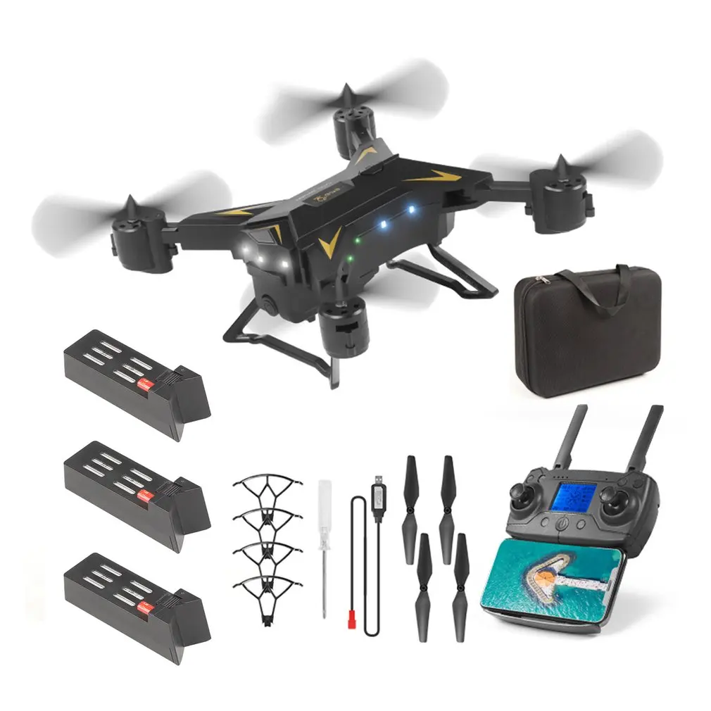 Drone GPS KY601g HD 5G WiFi Drone RC FPV 4-Axis GPS Aerial Toy Foldable Aircraft Geature Photo Video RC Airplane+1800mAh battery
Drone GPS KY601g HD 5G WiFi Drone RC FPV 4-Axis GPS Aerial Toy Foldable Aircraft Geature Photo Video RC Airplane+1800mAh battery