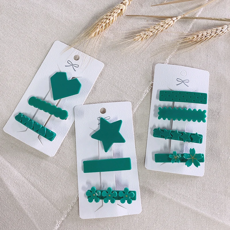 Girls Cute Cartoon Lovely Children Gifts Hair Clips green series Kids Fashion Hair Accessories
Girls Cute Cartoon Lovely Children Gifts Hair Clips green series Kids Fashion Hair Accessories