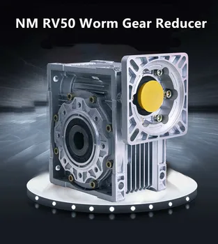 NMRV50 worm gear reducer RV50 worm gearbox with round or square shaft and different gear ratio
NMRV50 worm gear reducer RV50 worm gearbox with round or square shaft and different gear ratio