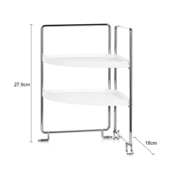 New Home Storage Rack 2-Tier Corner Freestanding Stackable Storage Organizer Shelf for Kitchen Bathroom Countertop Storage Rack
New Home Storage Rack 2-Tier Corner Freestanding Stackable Storage Organizer Shelf for Kitchen Bathroom Countertop Storage Rack