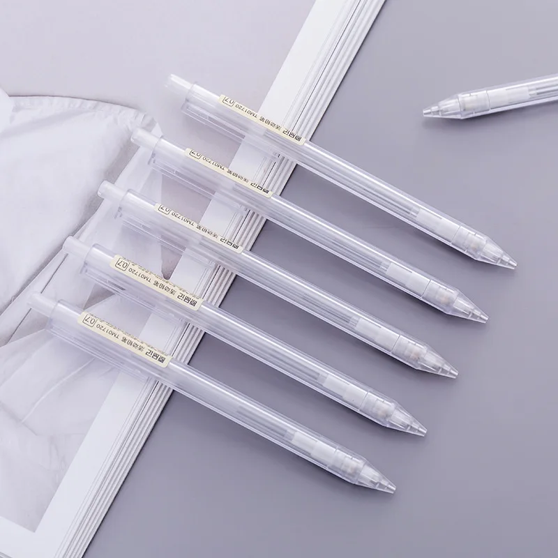 Cute Kawaii Plastic Clear Mechanical Pencil Transparent Simple Automatic Pencils For Kids Korean Stationery Material Escolar
Cute Kawaii Plastic Clear Mechanical Pencil Transparent Simple Automatic Pencils For Kids Korean Stationery Material Escolar