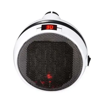 Handy Handy Wall-Outlet Space Heater, Plug-in Ceramic Mini Heater Portable with Timer and LED Display for Office Home Dorm Room,
Handy Handy Wall-Outlet Space Heater, Plug-in Ceramic Mini Heater Portable with Timer and LED Display for Office Home Dorm Room,