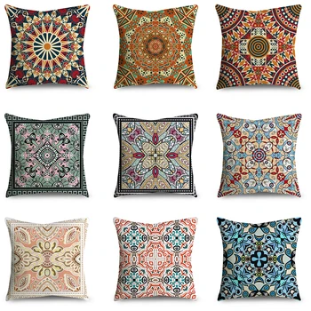 Cushion Covers Home Decor Polyster Pillow Covers Decorative India Bohemian Pillow Cases 45*45 for Sofa Car Living Room
Cushion Covers Home Decor Polyster Pillow Covers Decorative India Bohemian Pillow Cases 45*45 for Sofa Car Living Room