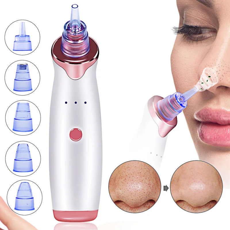 Blackhead Remover Face Deep Nose Cleaner T Zone Pore Acne Pimple Removal Vacuum Suction Facial Diamond Beauty Clean Skin Tool
Blackhead Remover Face Deep Nose Cleaner T Zone Pore Acne Pimple Removal Vacuum Suction Facial Diamond Beauty Clean Skin Tool