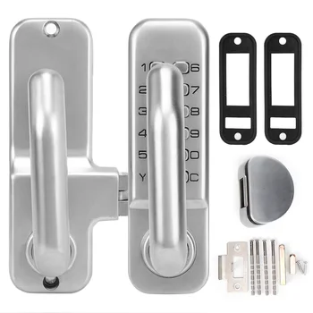 Zinc Alloy Waterproof Mechanical Door Lock Set 11 Digits Combination Digital Password Keyless Entry Office Bedroom Door Lock
Zinc Alloy Waterproof Mechanical Door Lock Set 11 Digits Combination Digital Password Keyless Entry Office Bedroom Door Lock
