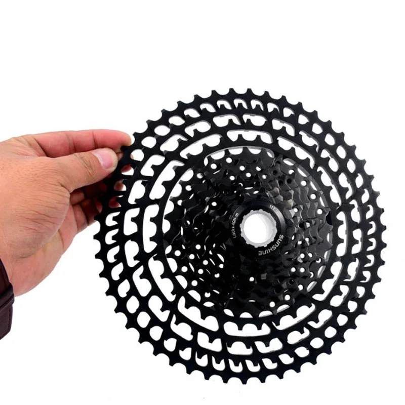 11-speed 50T Wide-tooth Ratio Mountain Flywheel Large-tooth Ratio Freewheel CNC Aluminum Alloy Integrated MTB Road Bicycle Part
11-speed 50T Wide-tooth Ratio Mountain Flywheel Large-tooth Ratio Freewheel CNC Aluminum Alloy Integrated MTB Road Bicycle Part