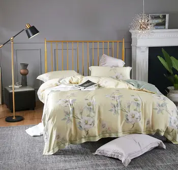 New Products Printed Bedding 60 Double-Sided Tencel Four-piece Set Silky Bare Sleeping Skin Lyocell Fiber Bedding Article
New Products Printed Bedding 60 Double-Sided Tencel Four-piece Set Silky Bare Sleeping Skin Lyocell Fiber Bedding Article