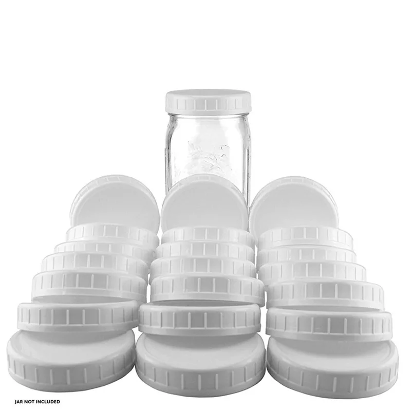 10Pcs Mason Jar Lids White Plastic Ribbed Cover Suitable for Regular Mouth Mason Storage Caps Replacements Caps Cover
10Pcs Mason Jar Lids White Plastic Ribbed Cover Suitable for Regular Mouth Mason Storage Caps Replacements Caps Cover