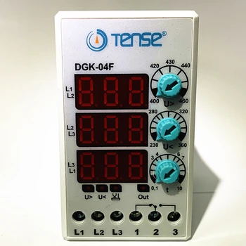 Tense DGK-04F Digital Protection Relay Phase Sequence Three Phase Failure Voltage Protection Relay
Tense DGK-04F Digital Protection Relay Phase Sequence Three Phase Failure Voltage Protection Relay