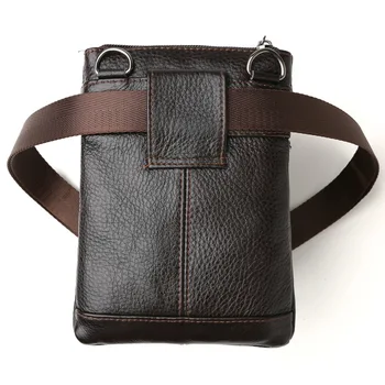 Full-grain Leather Men's Running Bag Multi-Zip Shoulder Bag Leather Shoulder Bag Mobile Phone Bag
Full-grain Leather Men's Running Bag Multi-Zip Shoulder Bag Leather Shoulder Bag Mobile Phone Bag