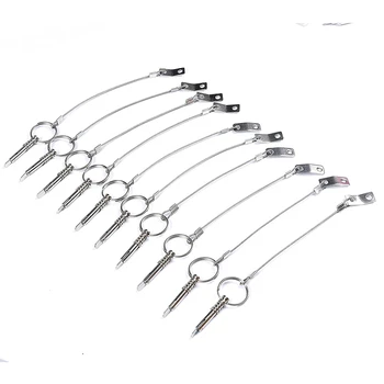 New Arrival-10Pcs Boat Bimini Quick Pin with Drop Cam & Spring 1/4 x 1 Inch Grip - Lanyard Prevents Loss Stainless Steel
New Arrival-10Pcs Boat Bimini Quick Pin with Drop Cam & Spring 1/4 x 1 Inch Grip - Lanyard Prevents Loss Stainless Steel