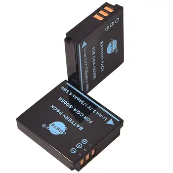 DSTE 2pcs CGA-S005E Battery for Panasonic DMC-FS1 FXO1-A FXO1-BB IA-BH125C BP-41 D-Li106 DB-65
DSTE 2pcs CGA-S005E Battery for Panasonic DMC-FS1 FXO1-A FXO1-BB IA-BH125C BP-41 D-Li106 DB-65