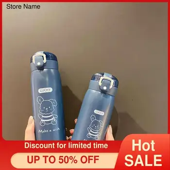 Creative Gift Insulated Stainless Steel Bottle Portable Bouncing Lid Cup Cartoon Student Children's Cup with Straw
Creative Gift Insulated Stainless Steel Bottle Portable Bouncing Lid Cup Cartoon Student Children's Cup with Straw