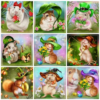 HUACAN 5D Diy Diamond Embroidery Cross Stitch Guinea Pig Full Square Painting Animal Mosaic Home Decoration Gift
HUACAN 5D Diy Diamond Embroidery Cross Stitch Guinea Pig Full Square Painting Animal Mosaic Home Decoration Gift