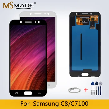 NEW C8 Original LCD For Samsung Galaxy C7100 C710F LCD Display C8 LCD Display Touch Screen Digitizer Replacement Parts
NEW C8 Original LCD For Samsung Galaxy C7100 C710F LCD Display C8 LCD Display Touch Screen Digitizer Replacement Parts