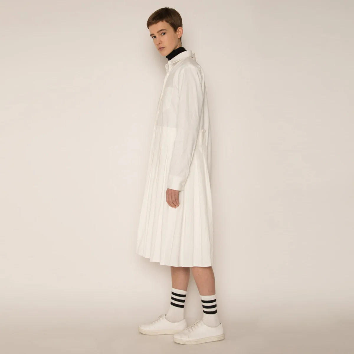2019 Autumn Simple Elegant Commuting-Style Non-symmetrical Pleated Flounced Welt Mid-length Shirt Dress Women's
2019 Autumn Simple Elegant Commuting-Style Non-symmetrical Pleated Flounced Welt Mid-length Shirt Dress Women's