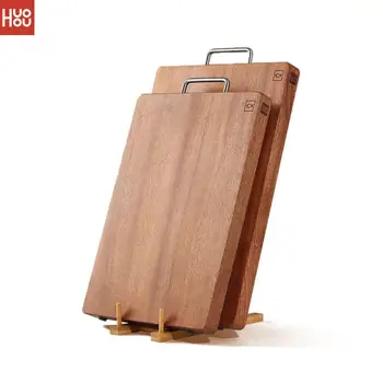 2020 HUOHOU Kitchen Thick Antibacterial Chopping Blocks Ebony Wood Cutting Board Kitchen Utensils Rectangular Board
2020 HUOHOU Kitchen Thick Antibacterial Chopping Blocks Ebony Wood Cutting Board Kitchen Utensils Rectangular Board