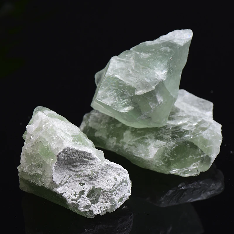 Фото 100% натуральные кристаллы минеральный зеленый флюорит камень - купить